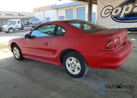 1997 Ford Mustang из США, поврежденный, VIN 1FALP4045VF167998